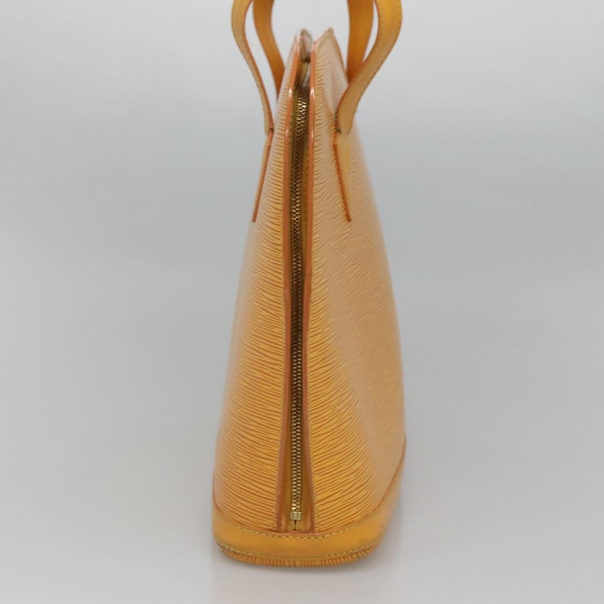 Louis Vuitton Lussac Handbag Epi Leather, YELLOW, LEATHER, Shoulder bag