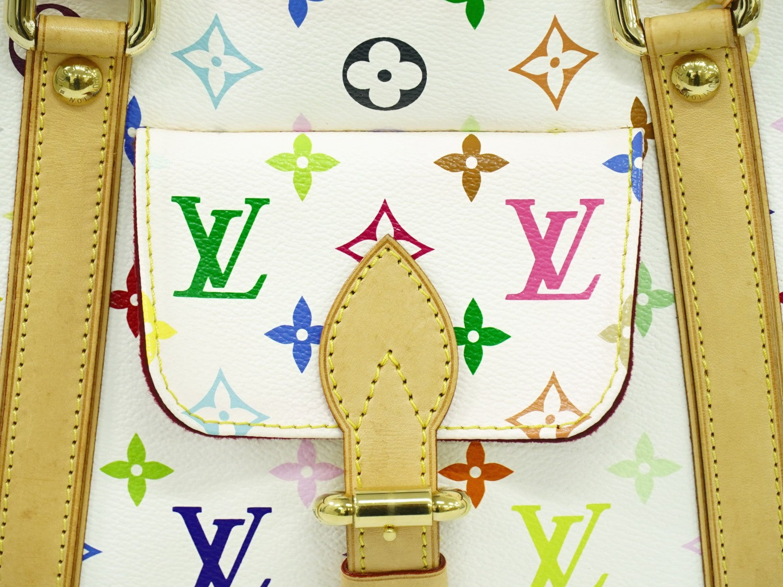 Louis Vuitton Aurelia Handbag Monogram Multicolor, MULTICOLOUR, CANVAS, Tote bag
