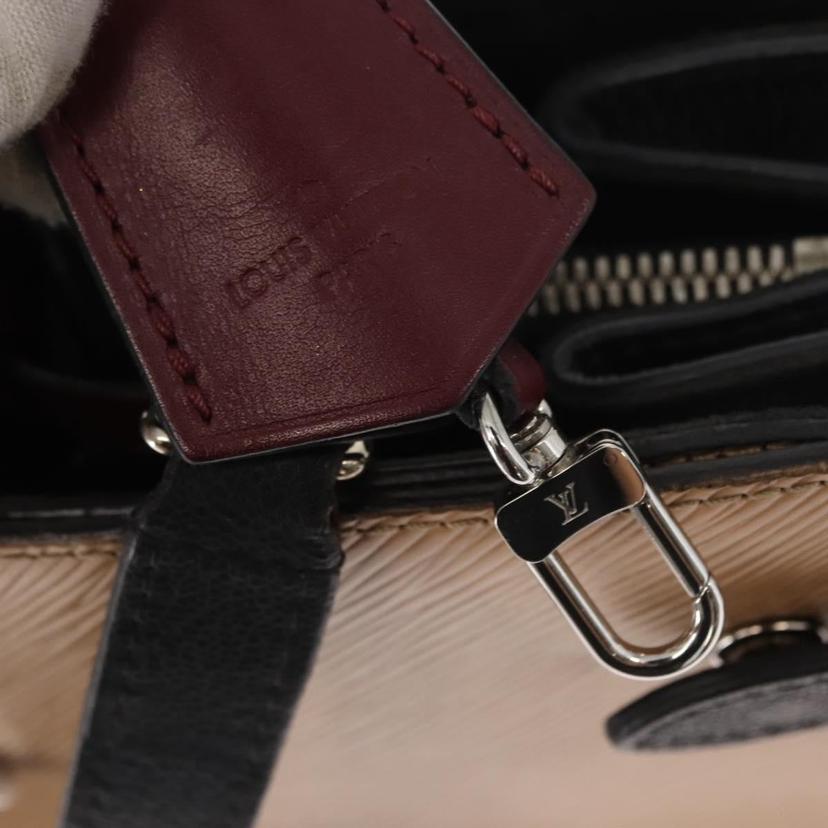 Louis Vuitton Twist Tote Epi Leather, BEIGE, LEATHER, Tote bag