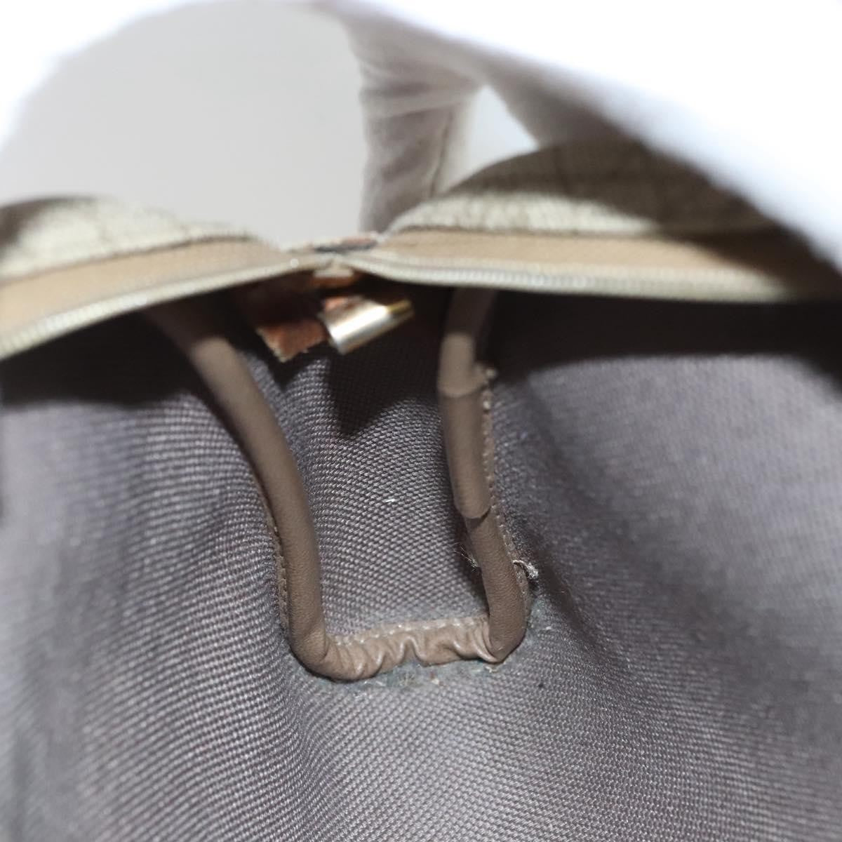 Christian Dior Vintage Honeycomb Shoulder Bag Canvas, BEIGE, CANVAS, Shoulder bag