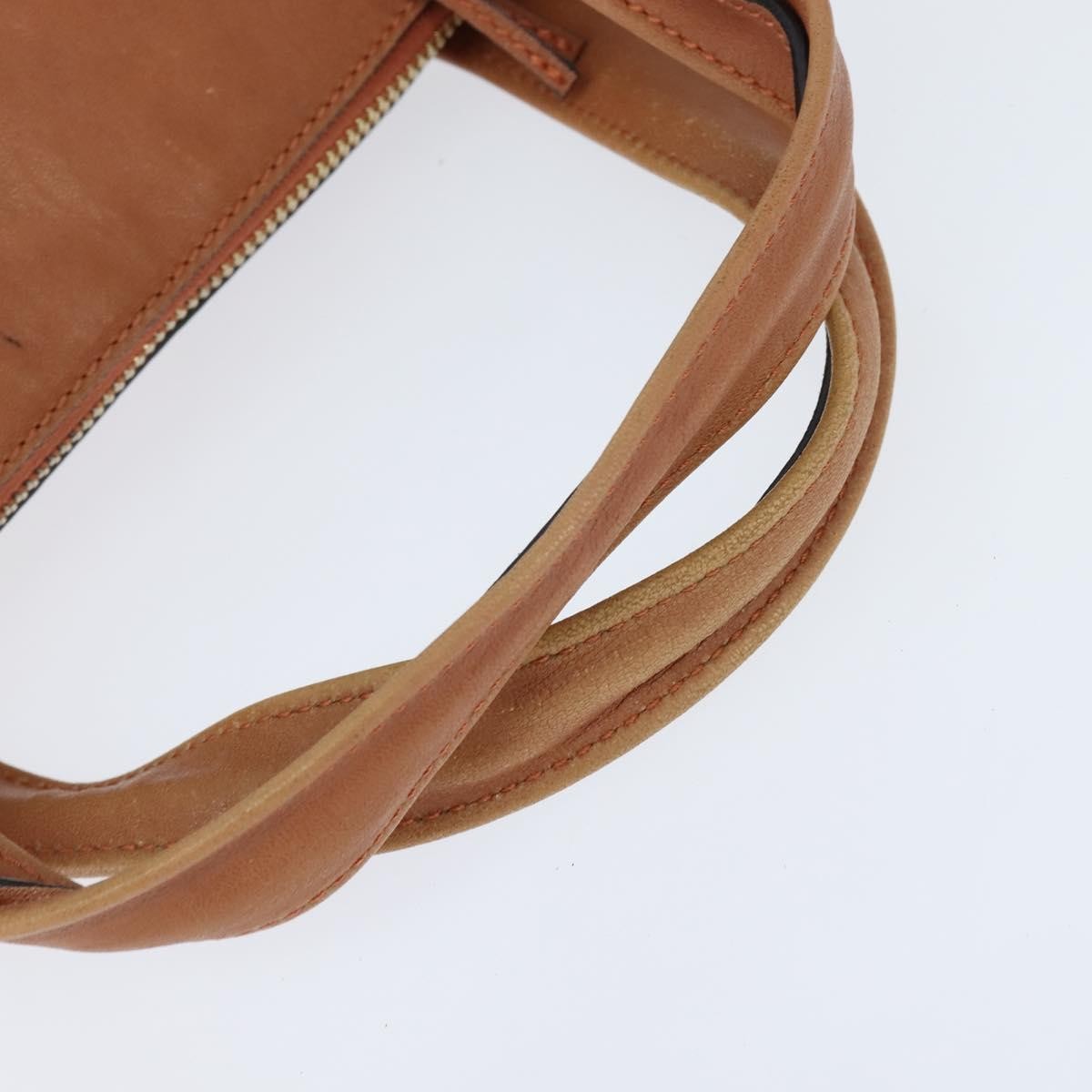 Chloe Angie Tote Leather, BROWN, LEATHER, Tote bag
