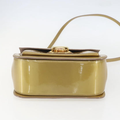 Louis Vuitton Mirada Handbag Monogram Vernis, BEIGE, PATENT_LEATHER, Handbag