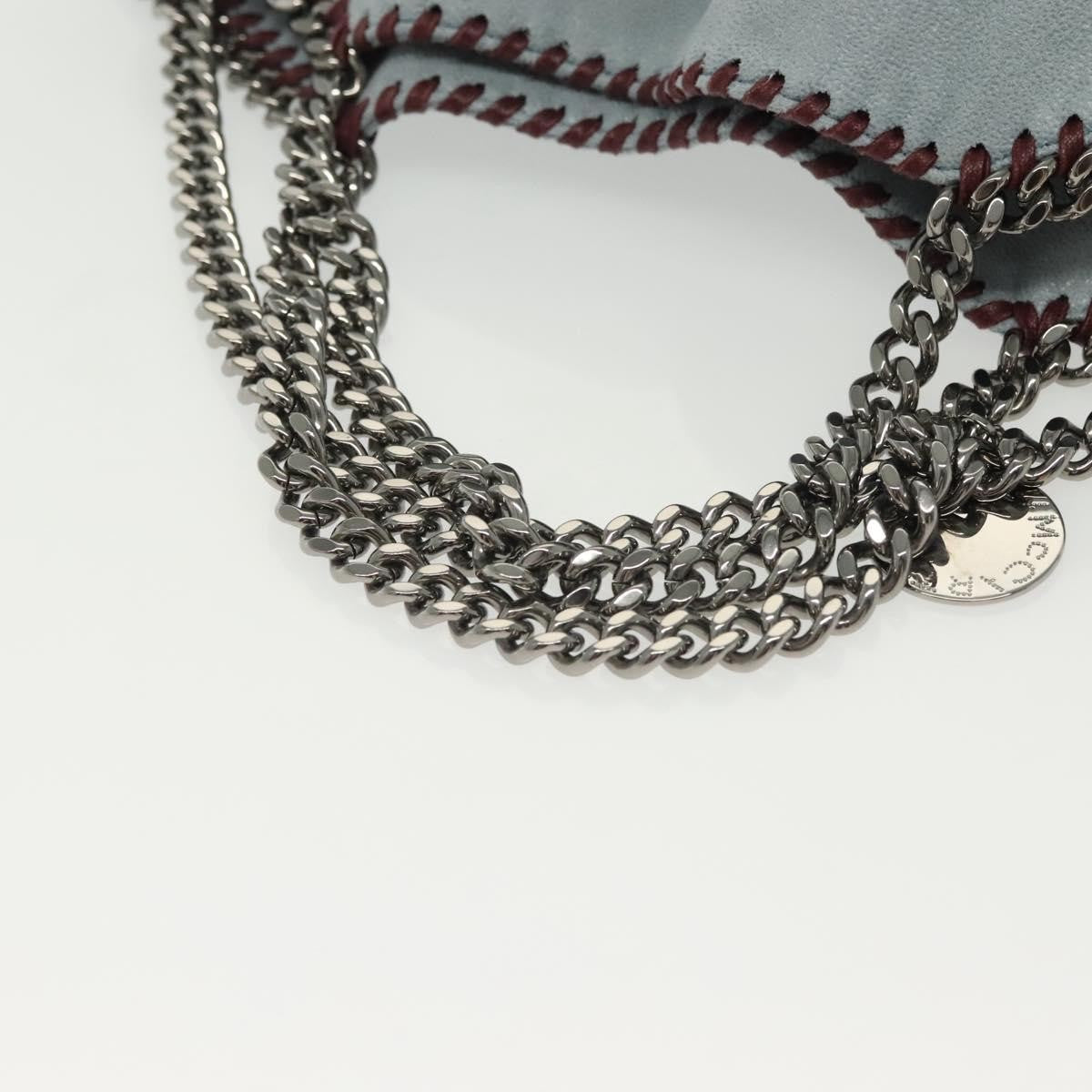 Stella McCartney Falabella Tote Suede, BLUE, SUEDE, Tote bag