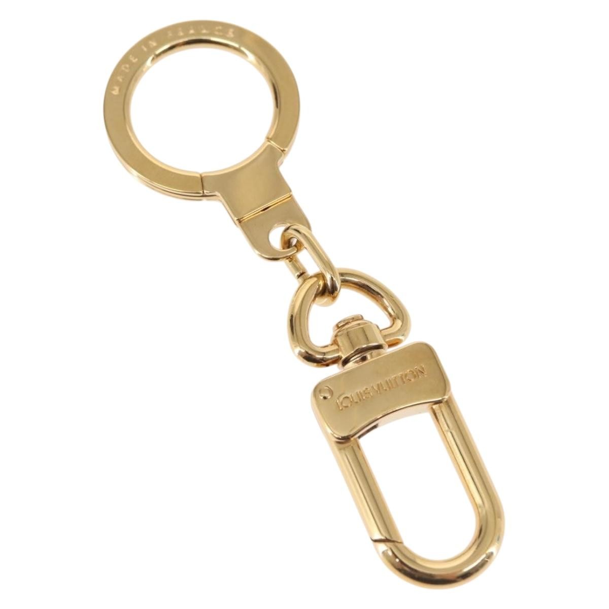 Louis Vuitton Bolt Pochette Extender Keychain Metal, GOLD, METAL, Charms and Keychains