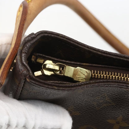 Louis Vuitton Looping Handbag Monogram Canvas, BROWN, CANVAS, Shoulder bag