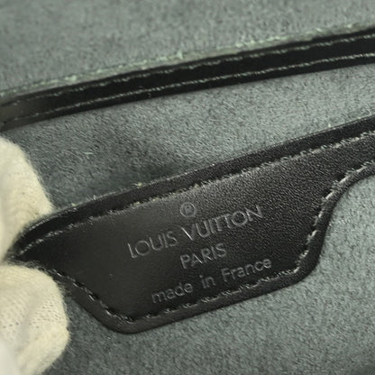 Louis Vuitton Soufflot Handbag Epi Leather, BLACK, LEATHER, Handbag