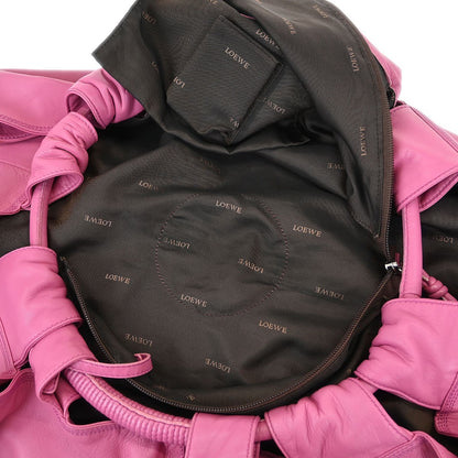 Loewe Anagram Logo Nappa Aire Hand Bag Leather, PINK, LEATHER, Tote bag