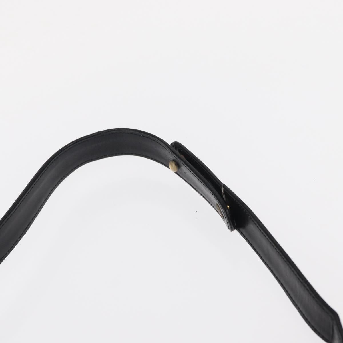 Gucci Vintage Shoulder Bag Leather, BLACK, LEATHER, Shoulder bag