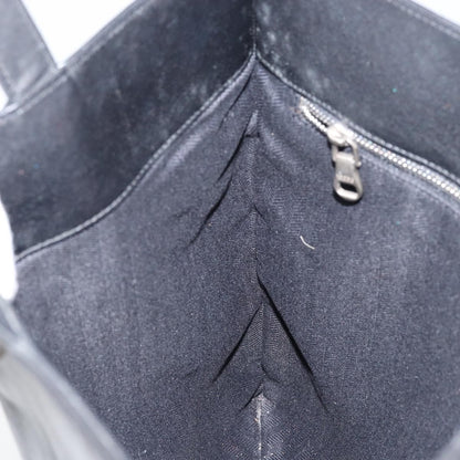 Loewe Vintage Anagram Tote Leather, BLACK, LEATHER, Tote bag