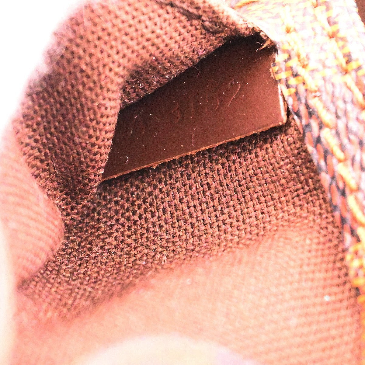 Louis Vuitton Geronimos Waist Bag Damier, BROWN, CANVAS, Clutche & pouche