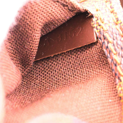 Louis Vuitton Geronimos Waist Bag Damier, BROWN, CANVAS, Clutche & pouche