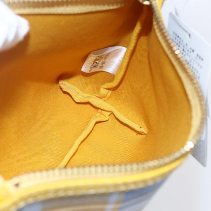 Burberry Nova check Pochette Canvas, BLUE, CANVAS, Clutche & pouche