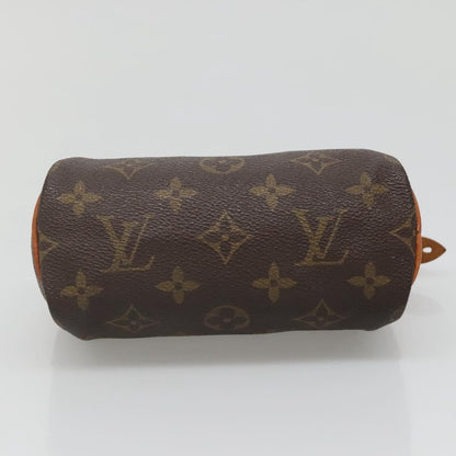 Louis Vuitton Speedy Mini HL Handbag Monogram Canvas, BROWN, CANVAS, Handbag
