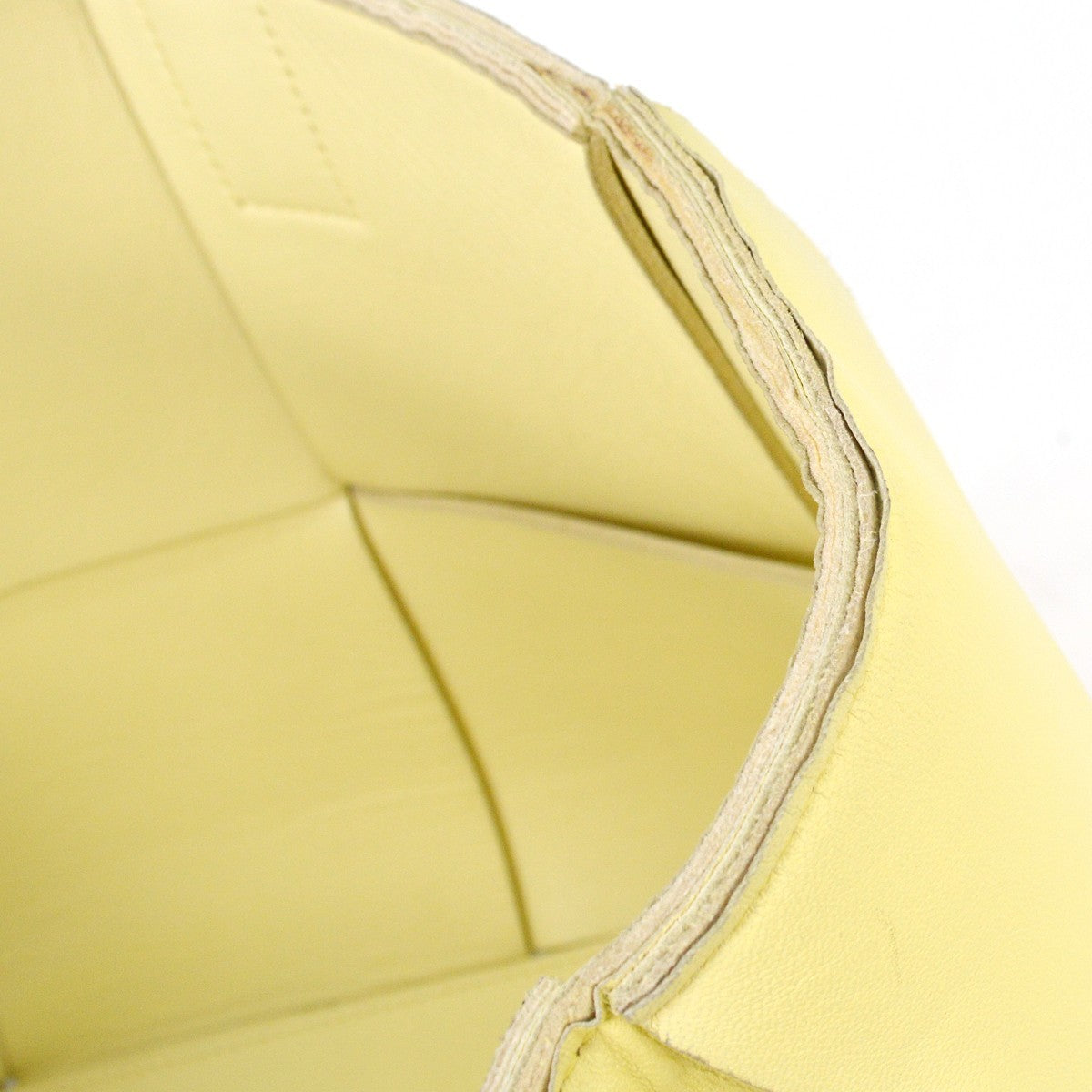 Bottega Veneta Arco Tote Maxi Intrecciato Leather, YELLOW, LEATHER, Tote bag