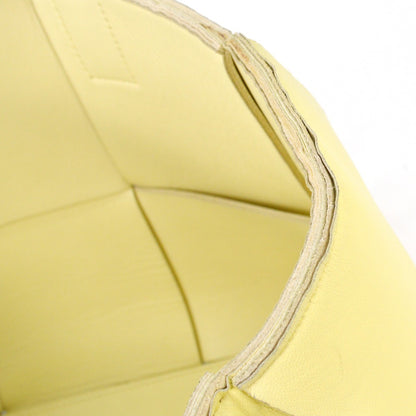 Bottega Veneta Arco Tote Maxi Intrecciato Leather, YELLOW, LEATHER, Tote bag