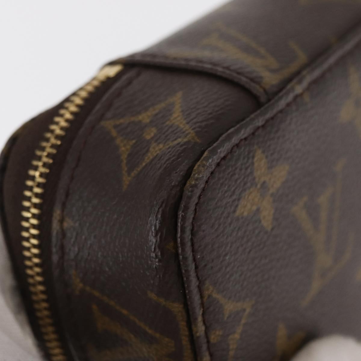 Louis Vuitton Monte-Carlo Jewelry Box Canvas, BROWN, CANVAS, Clutche & pouche