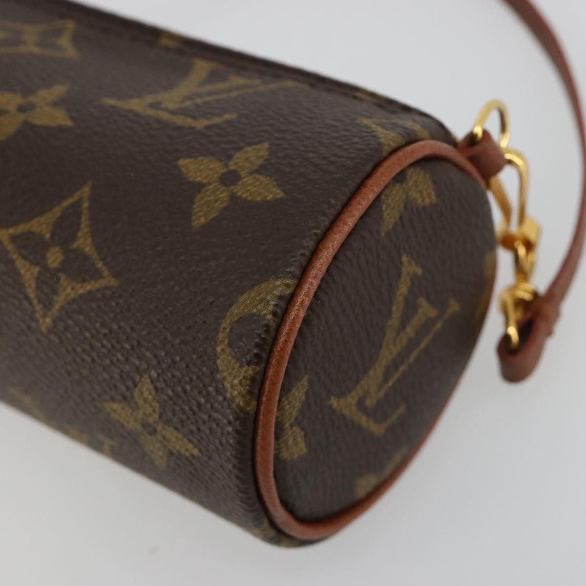 Louis Vuitton Papillon Pochette Monogram Canvas, Brown, Canvas, Clutch
