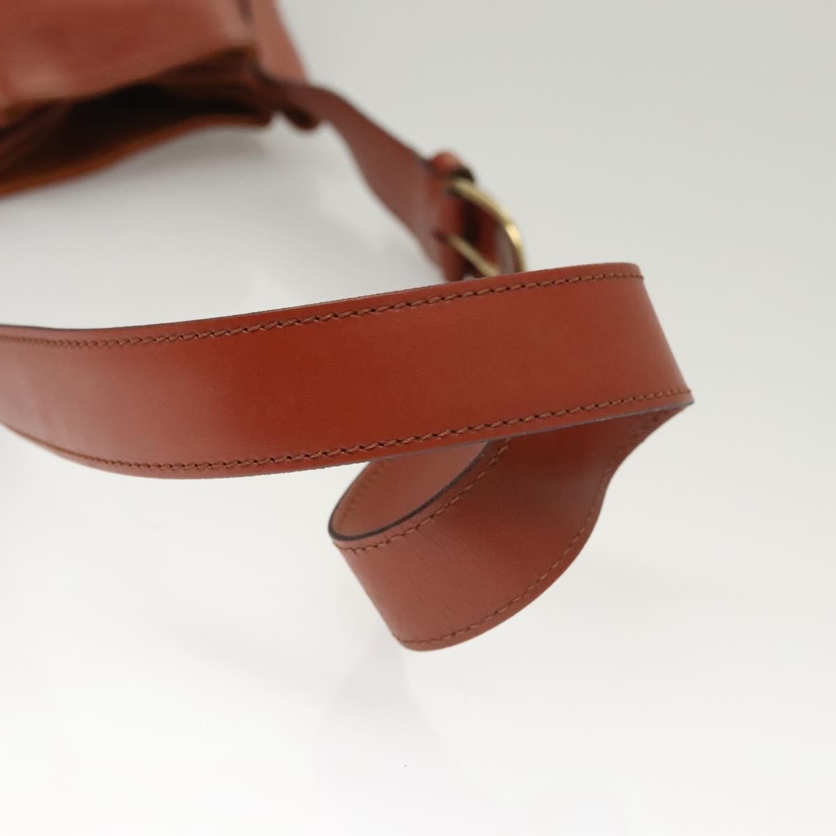 Louis Vuitton Vintage Sac d'Epaule Handbag Epi Leather, BROWN, LEATHER, Shoulder bag