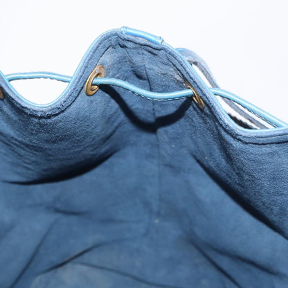 Louis Vuitton Petit Noe NM Handbag Epi Leather, BLUE, LEATHER, Shoulder bag