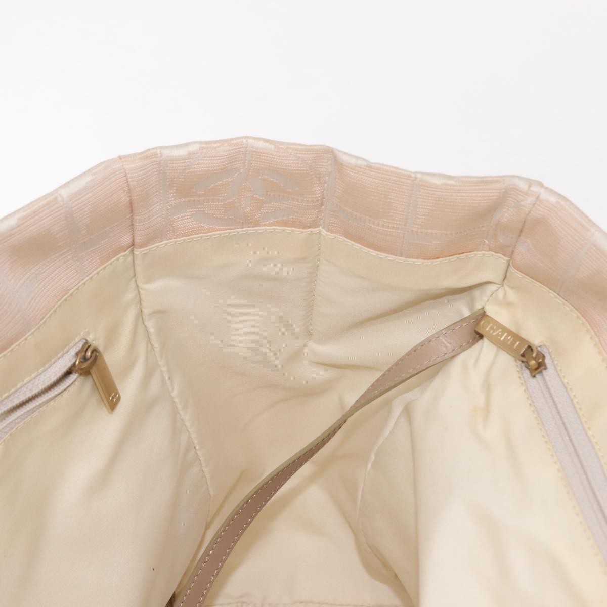 Chanel Travel Line Tote Nylon, PINK, NYLON, Tote bag