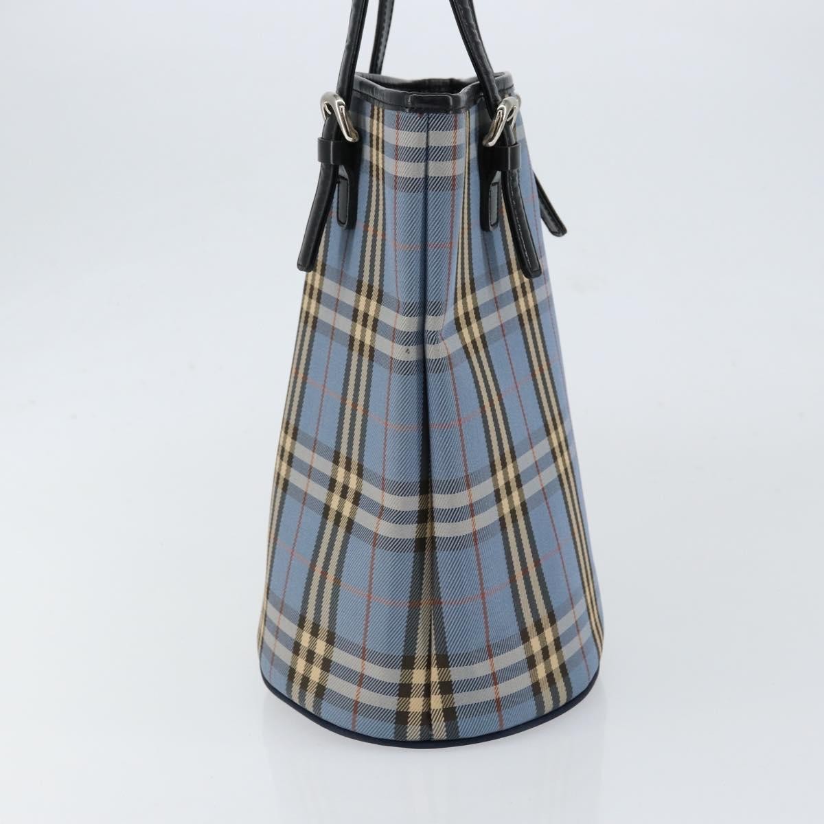 Burberry Blue Label Tote Bag Canvas, BLUE, CANVAS, Tote bag