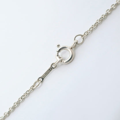 Tiffany & Co. Elsa Peretti Open Heart Pendant Necklace Sterling Silver, SILVER, SILVER, Necklace