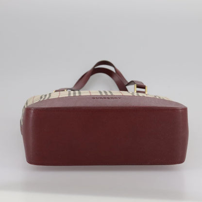 Burberry Nova Check Tote canvas check pattern, BEIGE, CANVAS, Tote bag