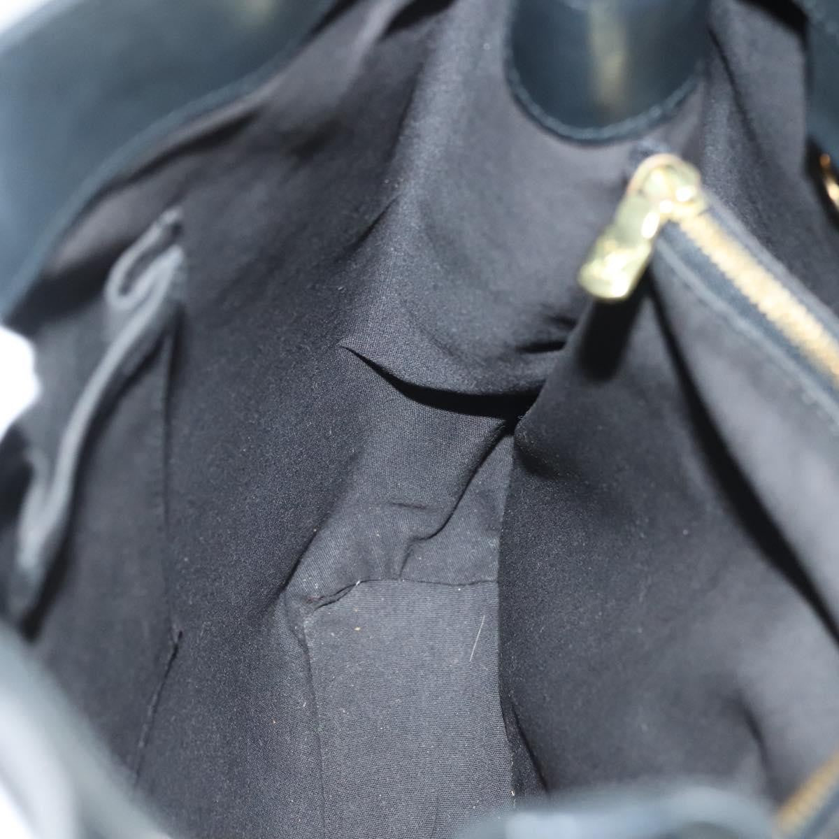 Louis Vuitton Mandara Handbag Epi Leather, Black, Leather, Shoulder Bag
