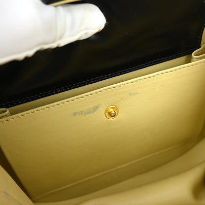 Loewe Anagram handbag Leather, BLACK, LEATHER, Handbag