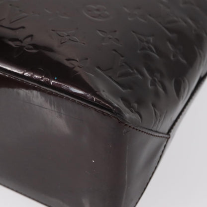 Louis Vuitton Wilshire Handbag Monogram Vernis, PURPLE, PATENT_LEATHER, Handbag