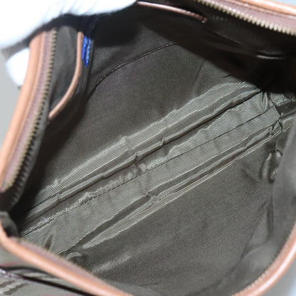 Burberry Nova check Shoulder bag Canvas, BEIGE, CANVAS, Shoulder bag