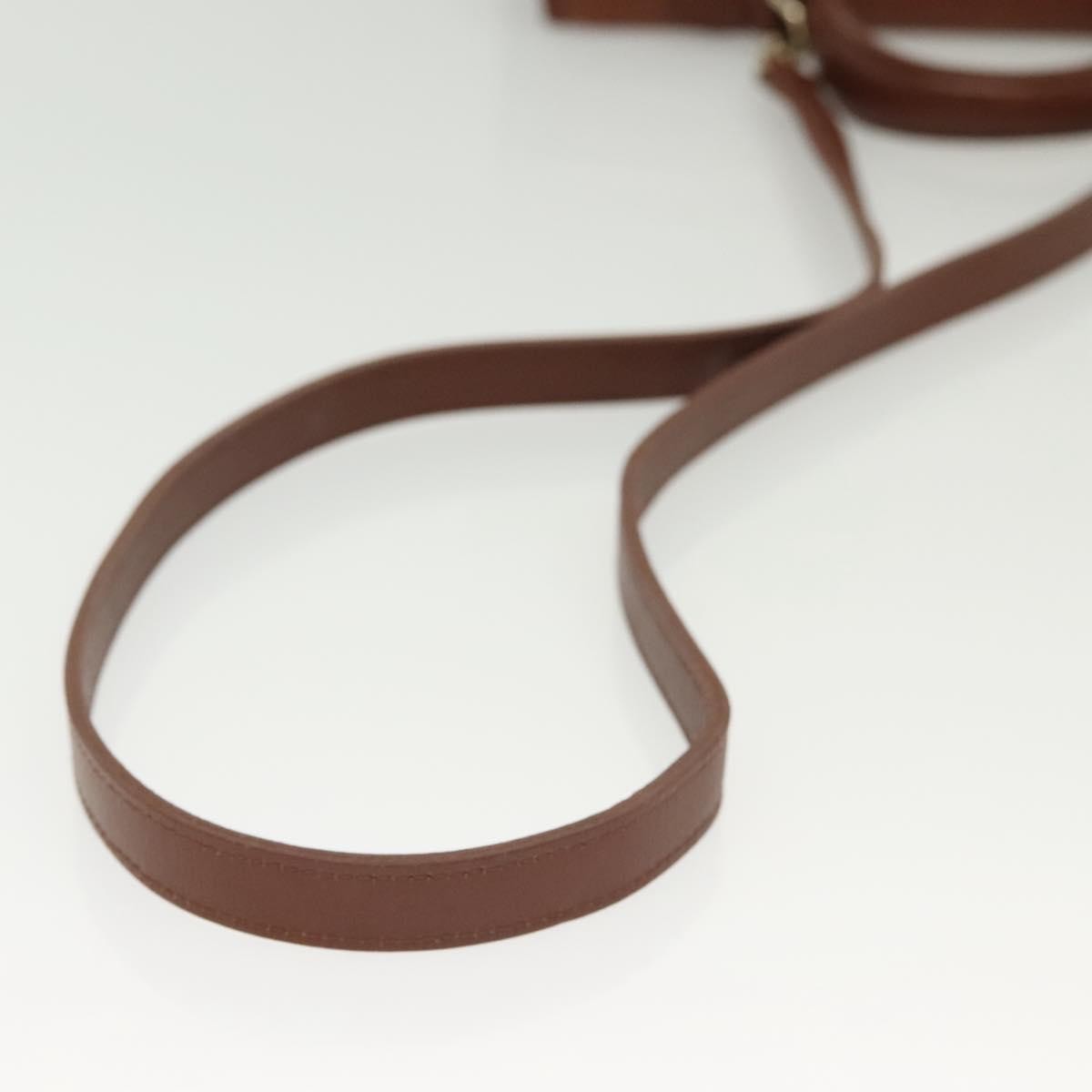 Burberry Vintage Handbag Leather, BROWN, LEATHER, Handbag