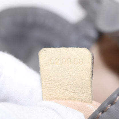 Chloe Vintage Flap shoulder bag Leather, GRAY, LEATHER, Shoulder bag