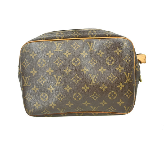 Louis Vuitton Reporter Bag Monogram Canvas, BROWN, CANVAS, Shoulder bag