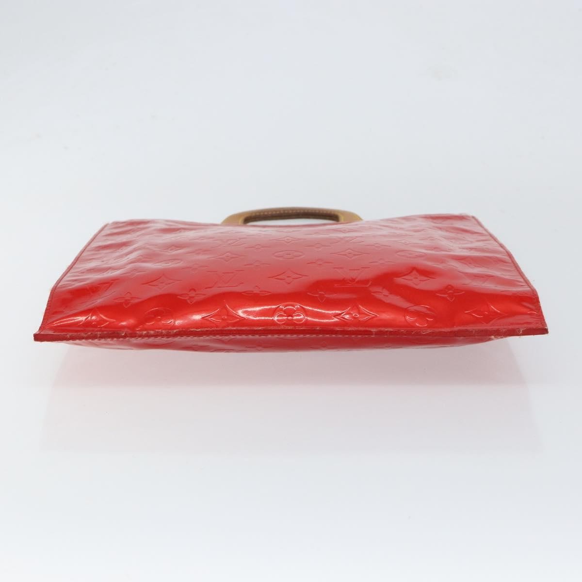 Louis Vuitton Stanton Handbag Monogram Vernis, RED, PATENT_LEATHER, Tote bag