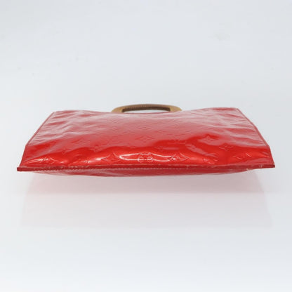 Louis Vuitton Stanton Handbag Monogram Vernis, RED, PATENT_LEATHER, Tote bag