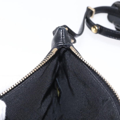 Chanel Camellia Clutch Bag Leather, BLACK, LEATHER, Clutche & pouche