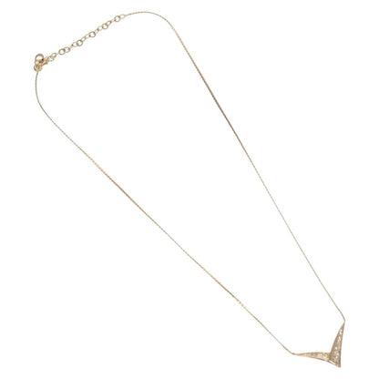 Christian Dior Collar Necklace Metal with Faux Pearls, GOLD, METAL, Necklace