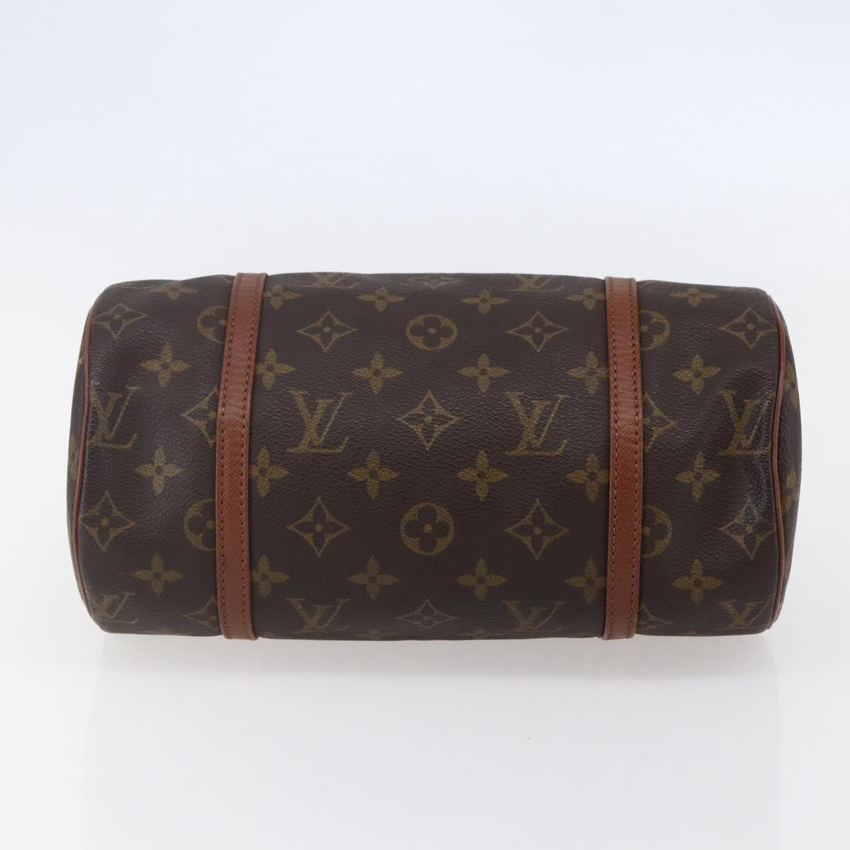 Louis Vuitton Papillon Handbag Monogram Canvas, BROWN, CANVAS, Handbag