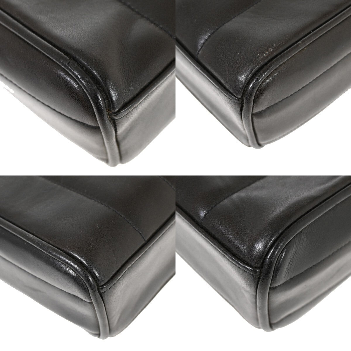 Chanel Mademoiselle Camera Bag Vertical Quilted Lambskin, BLACK, LEATHER, Shoulder bag