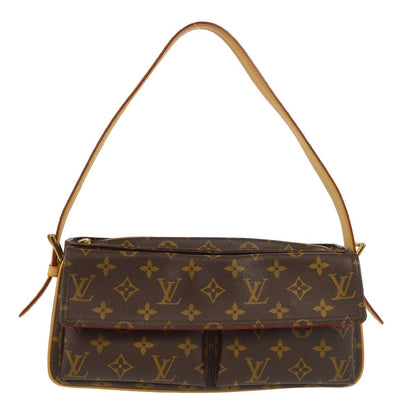 Louis Vuitton Viva Cite Handbag Monogram Canvas, BROWN, CANVAS, Handbag