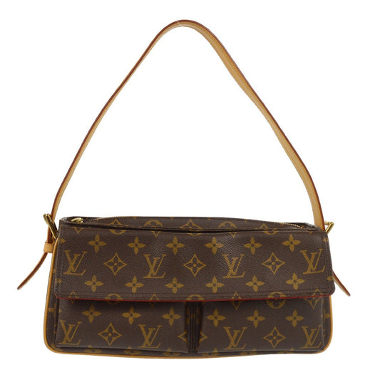 Louis Vuitton Viva Cite Handbag Monogram Canvas, BROWN, CANVAS, Handbag