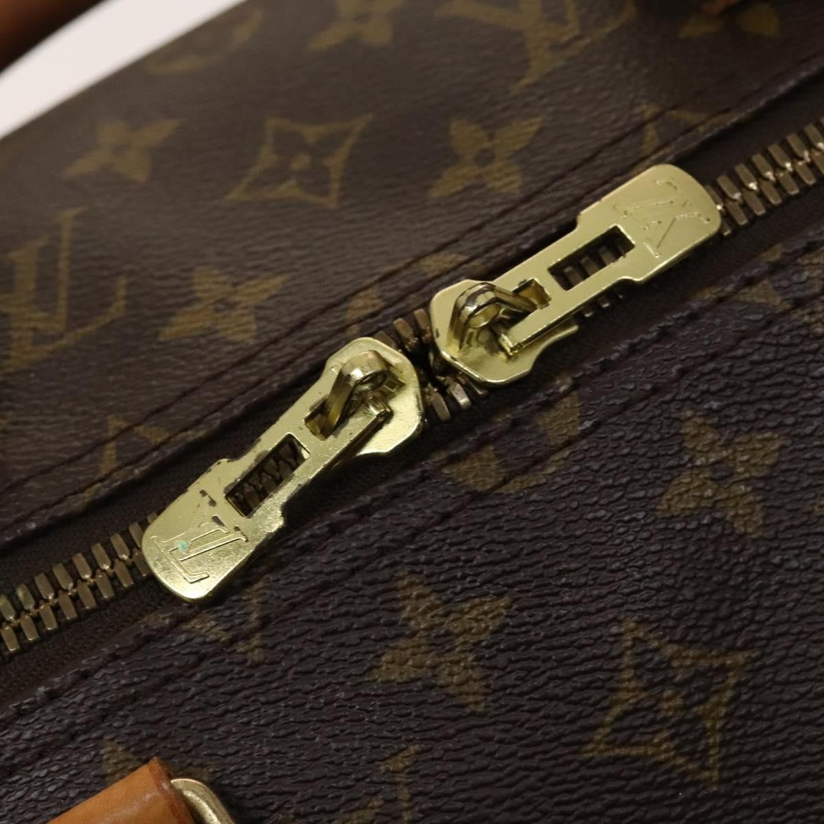 Louis Vuitton Keepall Bag Monogram Canvas, BROWN, CANVAS, Travel bag