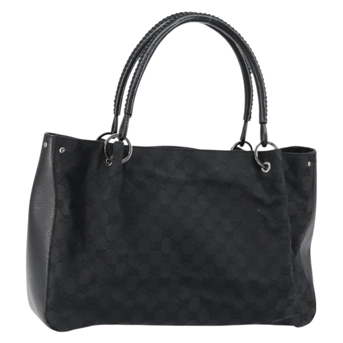 Gucci Vintage tote GG Canvas, BLACK, CANVAS, Tote bag