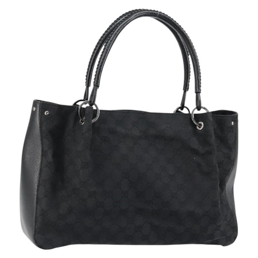 Gucci Vintage tote GG Canvas, BLACK, CANVAS, Tote bag