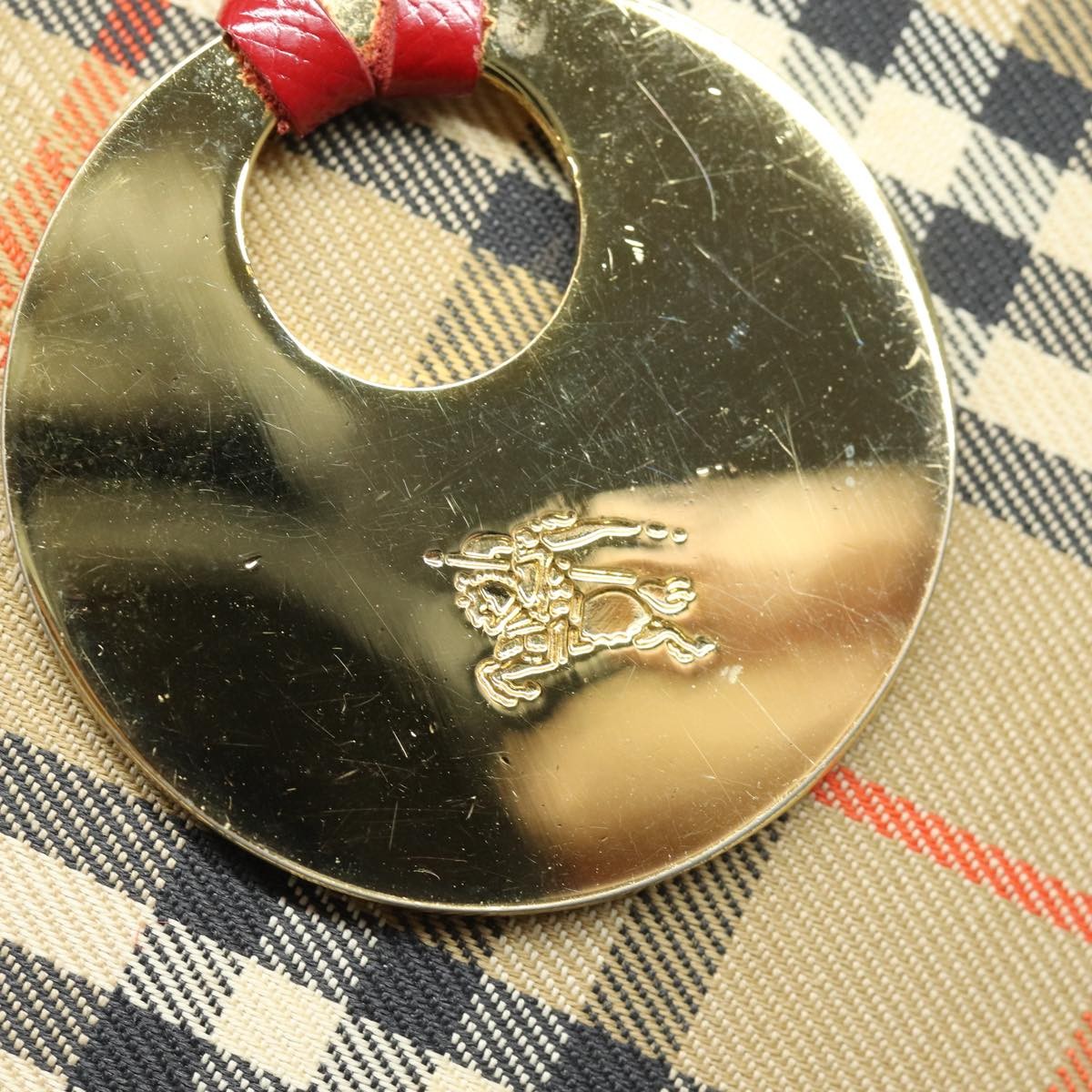 Burberry Nova Check Tote Canvas and Leather, BEIGE, CANVAS, Tote bag