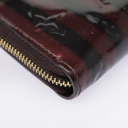 Louis Vuitton Porte-Monnaie Zippy Wallet Monogram Vernis, BURGUNDY, PATENT_LEATHER, Wallets