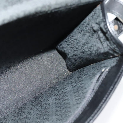 Saint Laurent Vintage Shoulder Bag Leather, BLACK, LEATHER, Shoulder bag