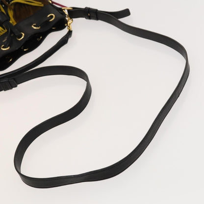 Saint Laurent Fringe Emmanuelle Bucket Bag Leather, MULTICOLOUR, LEATHER, Handbag