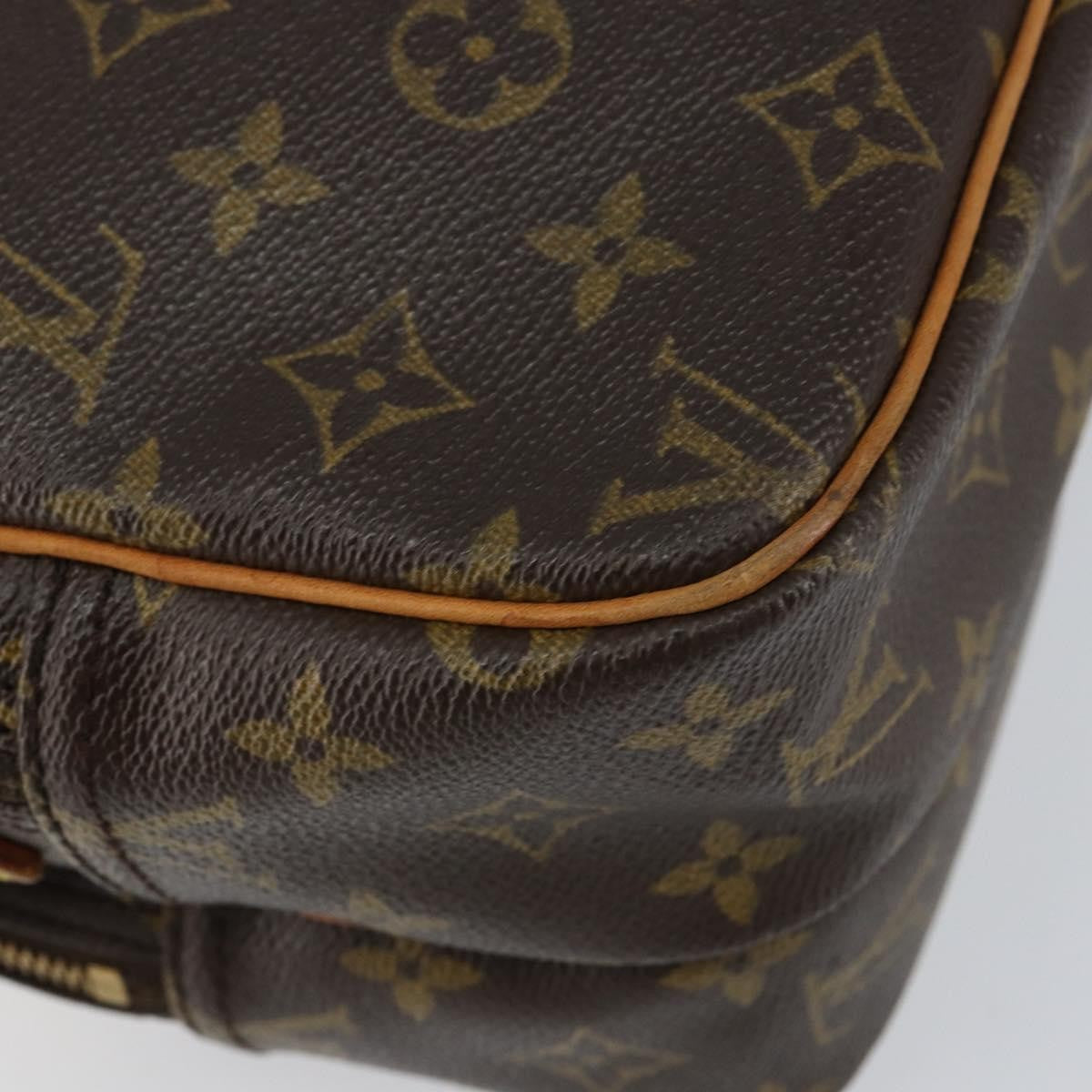 Louis Vuitton Reporter Bag Monogram Canvas, BROWN, CANVAS, Shoulder bag